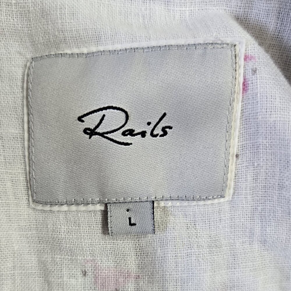 Rails Charli Flamingo Novelty Print Linen Blend W… - image 7